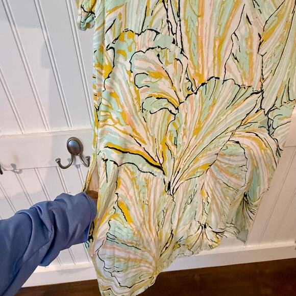 Vintage Diane von Furstenberg Pastel Swirl Dress Size S - Picture 4 of 8